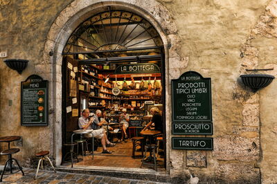 Un restaurante en Italia