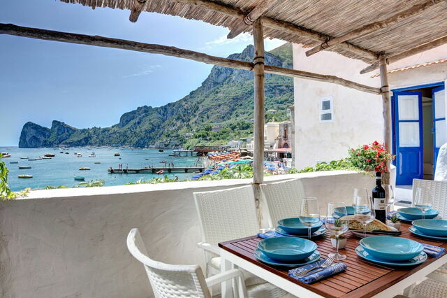La Casa Sul Mare Delle Sirene, terraza