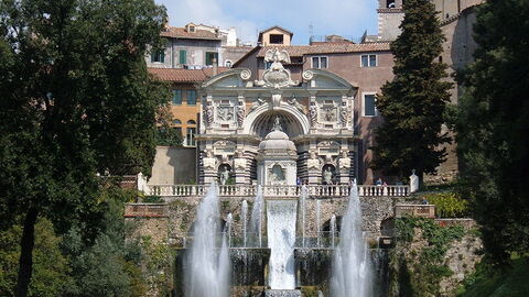 Frente de Villa d'Este