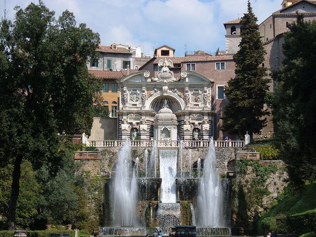 Frente de Villa d'Este