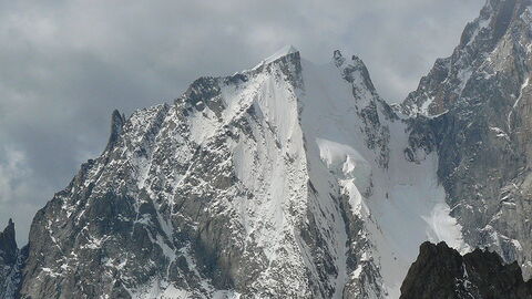 Vista de Aiguille Blanche de Peuterey