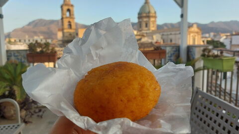 Arancina, Palermo