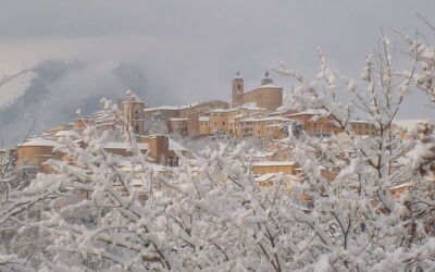 Camerino en la nieve