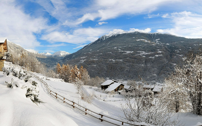 Paisaje alrededor del Chalet Anna