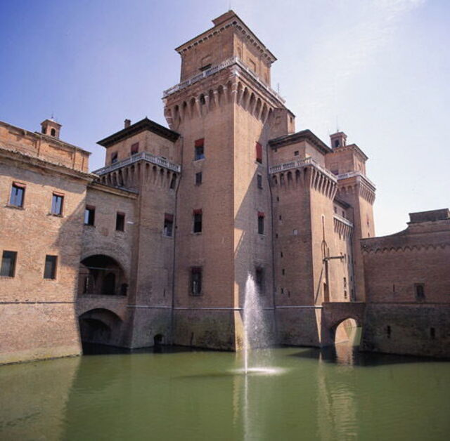 Vista del Castello Estense