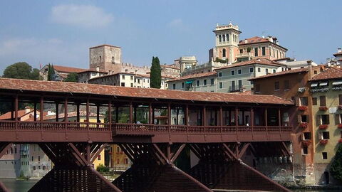 Puente en Bassano del Grappa