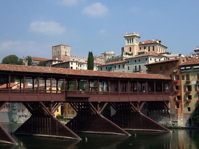 Puente en Bassano del Grappa