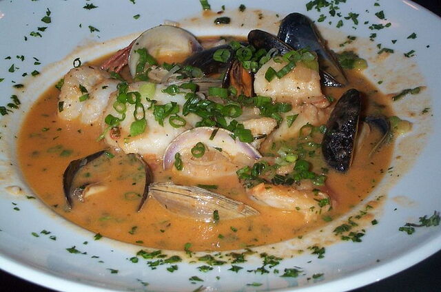Plato típico de pescado