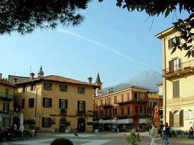 Plaza Garbaldi en Menaggio