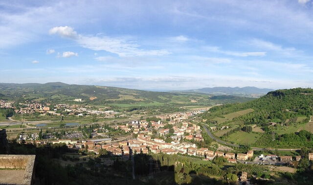 Vista desde Orvieto