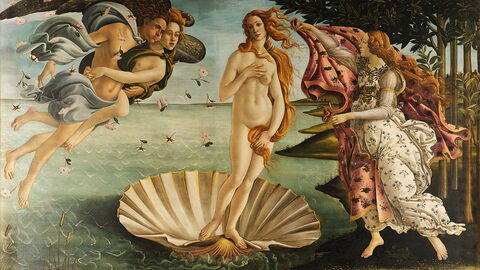 Pintura Típica del Renacimiento de Botticelli