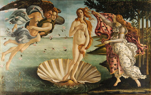 Pintura Típica del Renacimiento de Botticelli