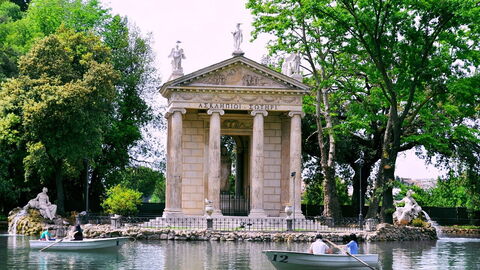 Villa Borghese, lago
