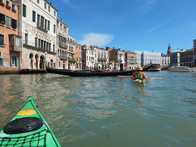 Kayak en Venecia