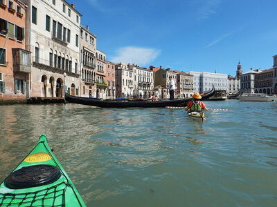 Kayak en Venecia