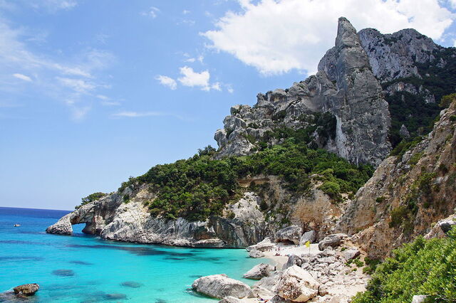 Cala Goloritzè, rocas