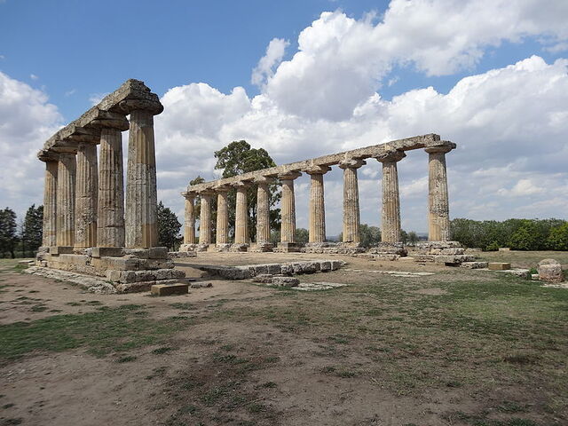templo griego en metaponto