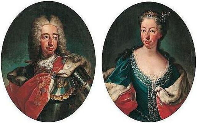 Anne Marie y Víctor Amadeo II