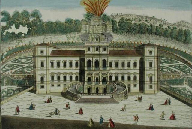 Fachada, Villa della Regina