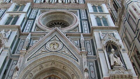 Fachada de la catedral de Florencia