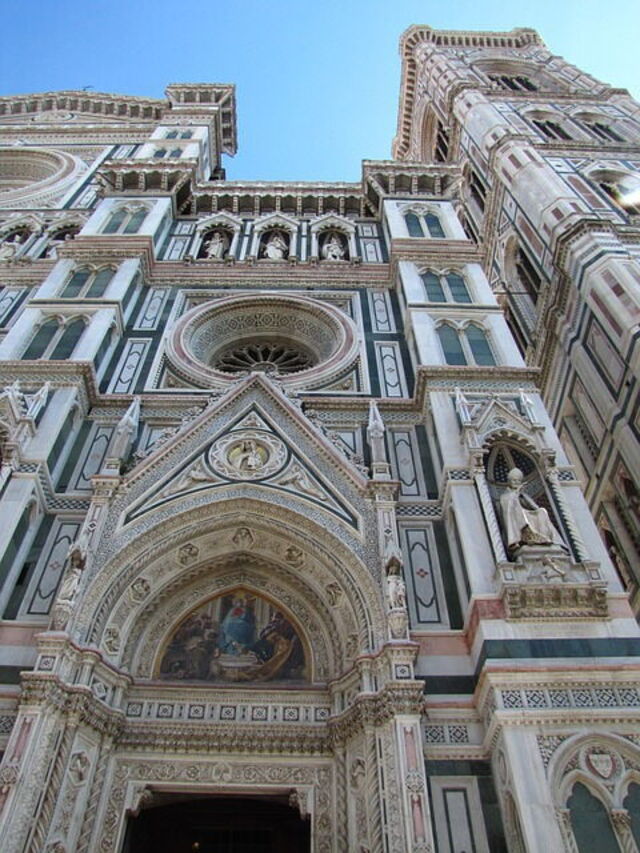 Fachada de la catedral de Florencia