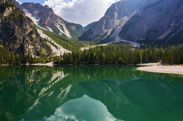 Pragser Wildsee, Vista