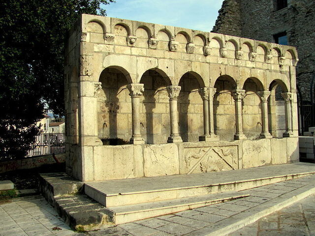 La famosa fuente de Isernia