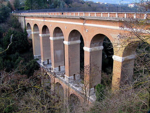 El acueducto romano de Isernia