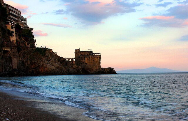 Maiori puesta de sol