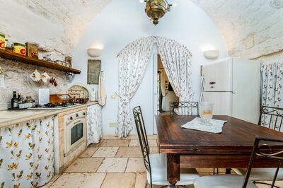 Trullo Agapanto, cocina