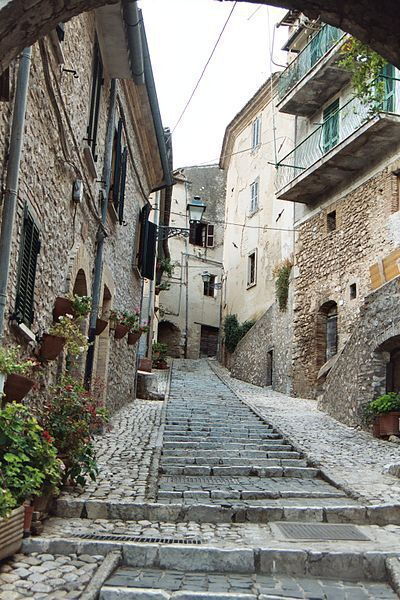 Callejuelas en Casperia