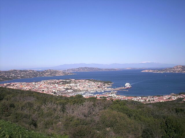 Vista de la costa de Palau