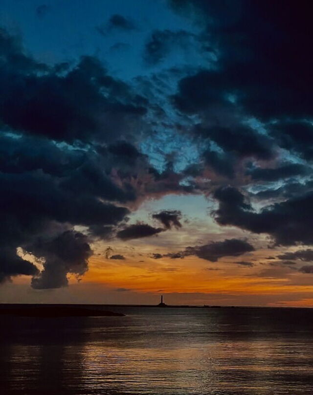 Vista sobre el mar en Puglia