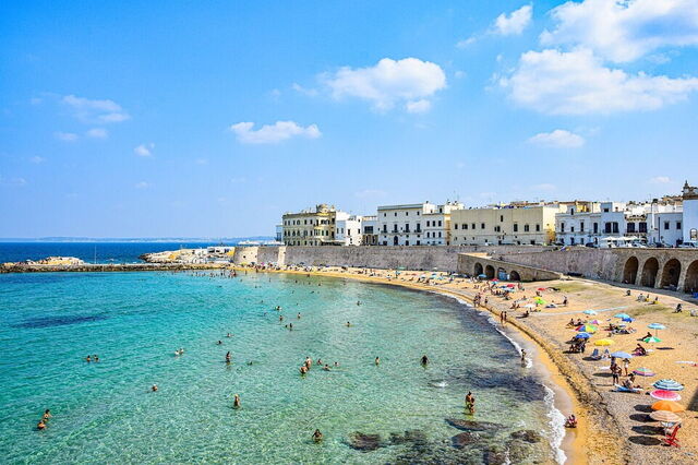 La playa de Gallipoli