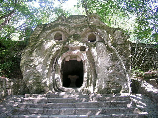 parque de monstruo en bomarzo