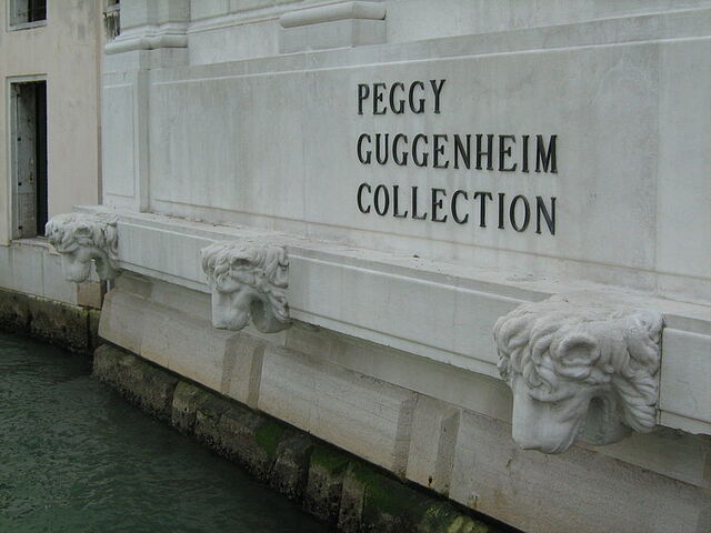 Fachada, Peggy Guggenheim Coleccion