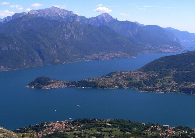 Vista del Lago Como