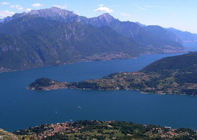 Vista del Lago Como