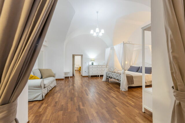 Corte Tiso, dormitorio