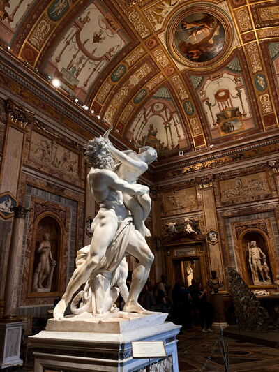 Apolo y Dafne de Bernini en la Galería Borghese