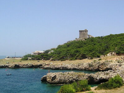 Torre Santa María en Porto Selvaggio