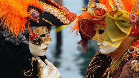 máscaras venecianas