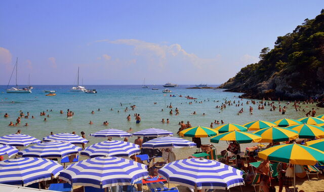 Una playa en Gargano