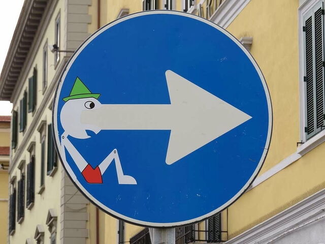 Pinocho por CLET