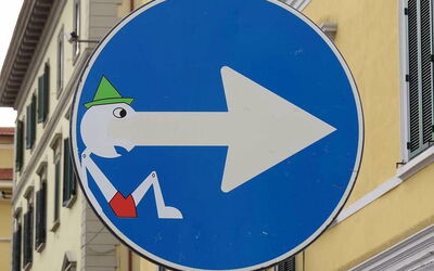 Pinocho por CLET