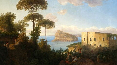 Ischia Paisaje, Thomas Ender