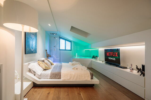 Villa Dalia Venezia, dormitorio