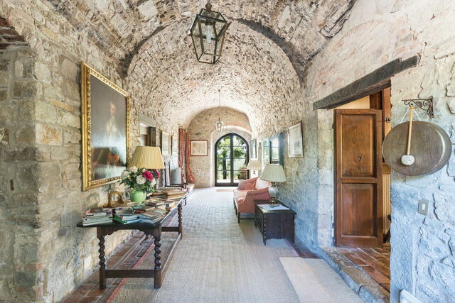 Villa Le Corti, interior
