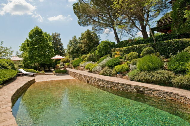 Villa Le Corti, piscina