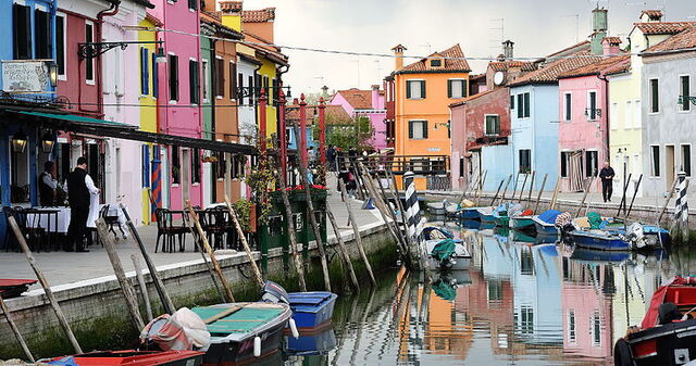 Casas de colores en Burano